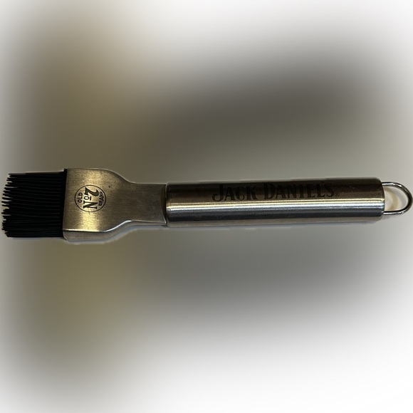 JACK DANIELS OLD NO. 7 BRAND BASTING BBQ BRUSH GRILL COOKOUT STAINLESS STEEL - Picture 5 of 8
